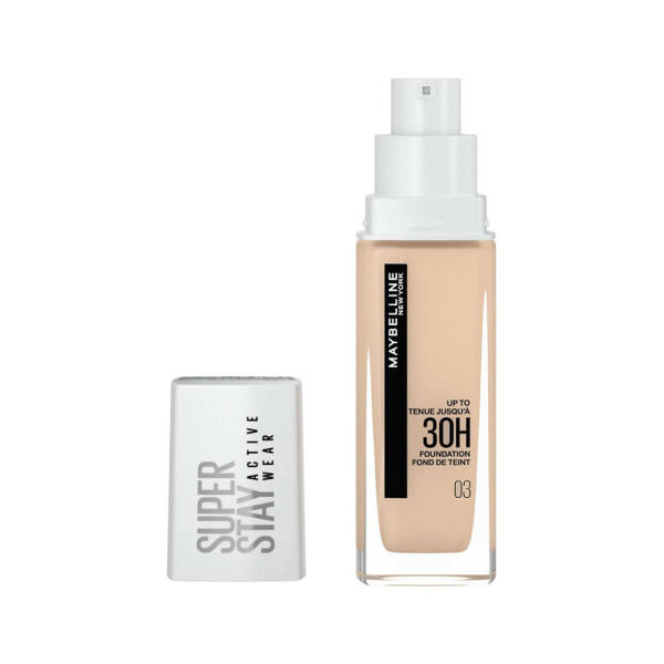 Maybelline Super Stay Active Wear 30H Foundation 30ml No:03 True Ivory - 1