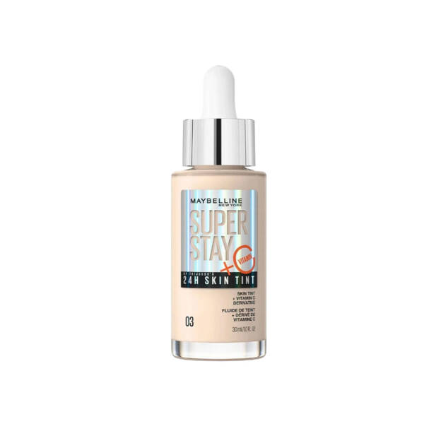 Maybelline Super Stay Skin Tint Up To 24H +Vitamin C Foundation 30ml No:03 - 1