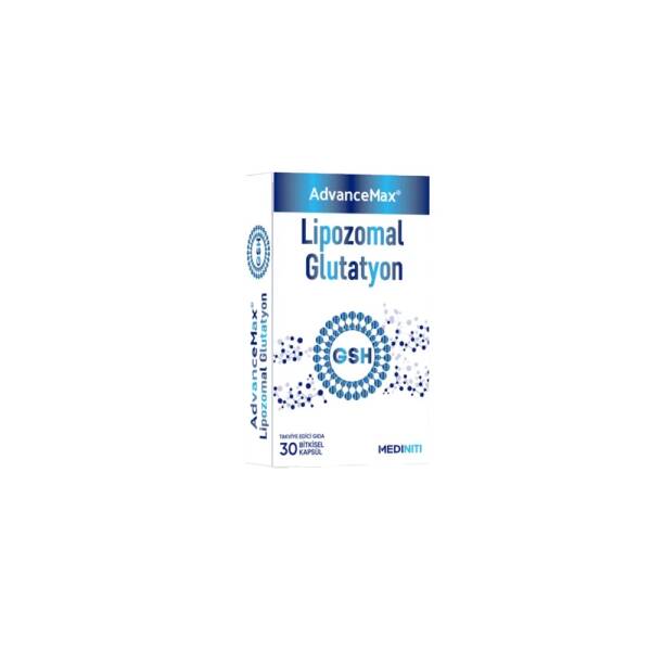 Mediniti AdvanceMax Lipozomal Glutatyon 30 Bitkisel Kapsül - 1