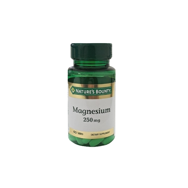 Nature's Bounty Magnesium 250mg 60 Tablet - 1