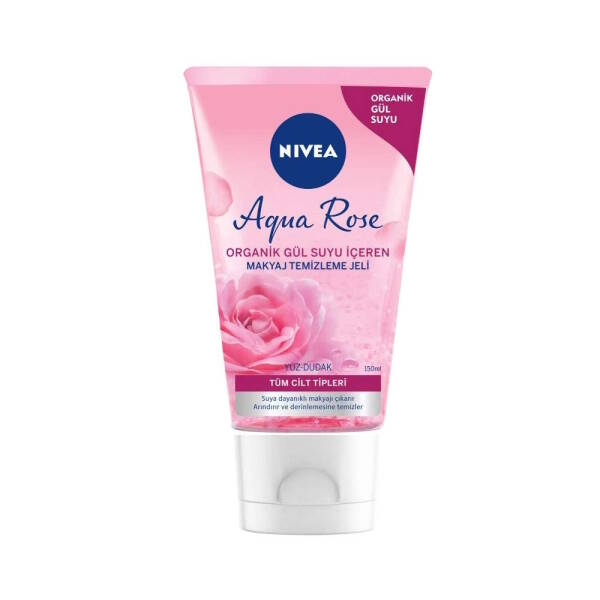 Nivea Aqua Rose Makyaj Temizleme Jeli 150ml - 1