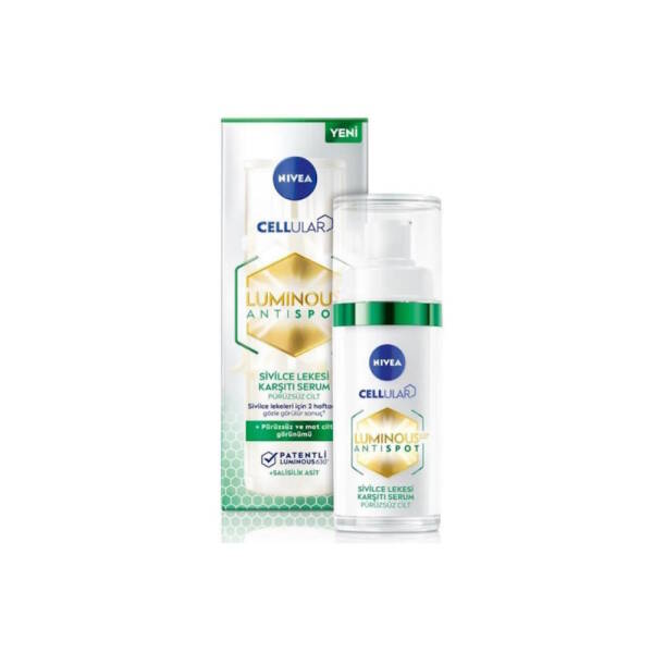 Nivea Cellular Luminous 630 Sivilce Lekesi Karşıtı Serum 30ml - 1