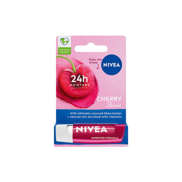 Nivea Cherry Shine Renkli Dudak Bakım Kremi 4.8g - 1