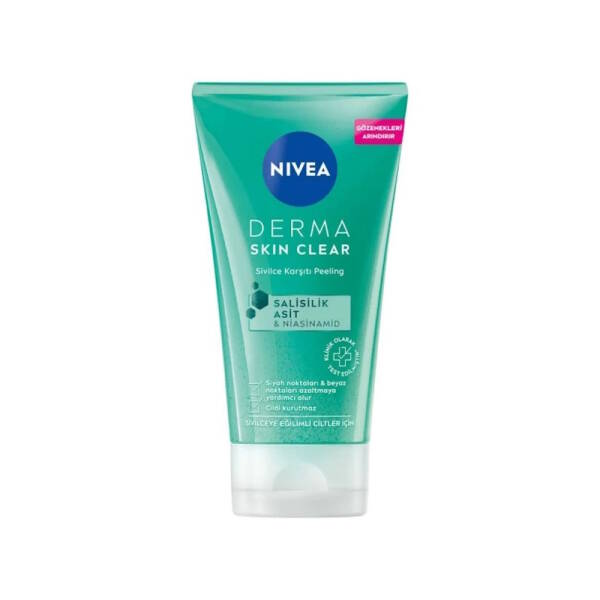 Nivea Derma Skin Clear Sivilce Karşıtı Peeling 150ml - 1