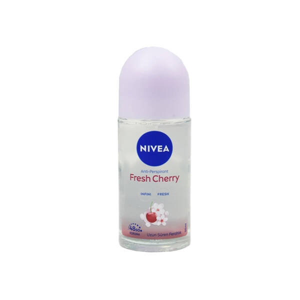 Nivea Fresh Cherry Anti-Perspirant Deodorant Roll-on 50ml - 1