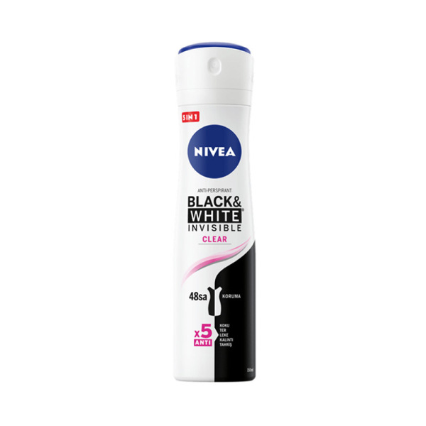 Nivea Invisible Clear Deodorant Sprey 150ml - 1