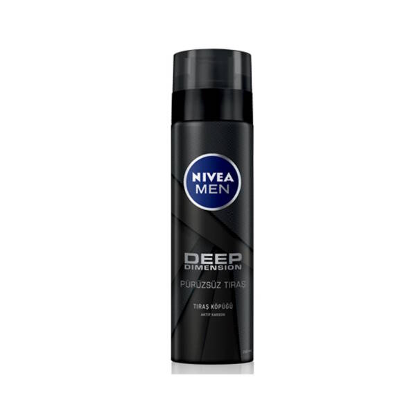 Nivea Men Deep Dimension Tıraş Köpüğü 200ml - 1