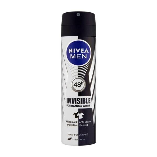 Nivea Men Invisible Deodorant Sprey 150ml - 1