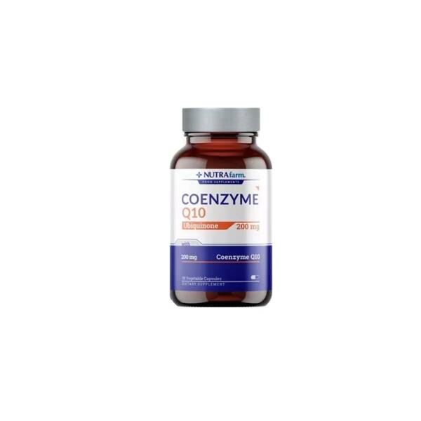 Nutrafarm Coenzyme Q10 200mg 30 Kapsül - 1