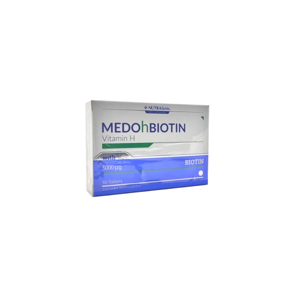 Nutrafarm Medohbiotin 2.5mg 60 Tablet - 1