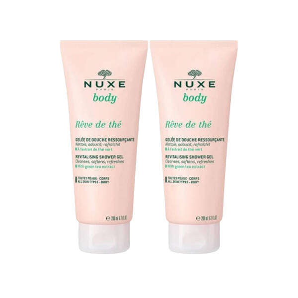 Nuxe Body Reve de The Canlandırıcı Duş Jeli 2x200ml - 1