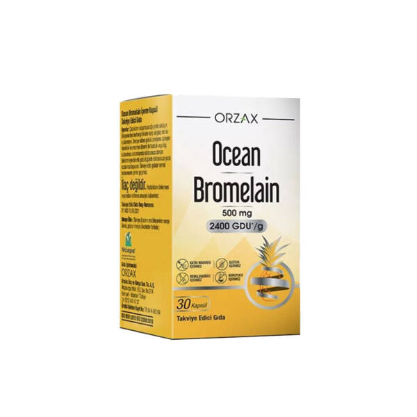 Ocean Bromelain 500mg 30 Kapsül - 1