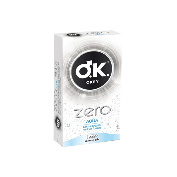 Okey Zero Aqua Prezervatif 10 Adet - 1