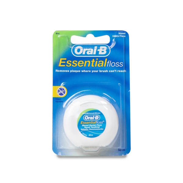 Oral-B Essential Floss Naneli Diş İpi 50m - 1