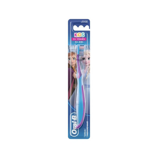 Oral-B Kids Diş Fırçası Extra Yumuşak +3 Yaş Frozen - 1