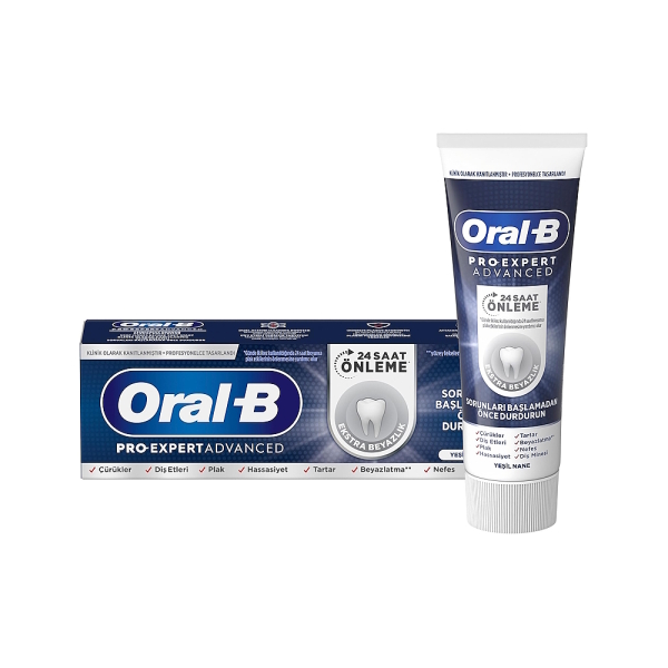 Oral-B Pro-Expert Advanced Extra Beyazlık Diş Macunu 75ml - 1