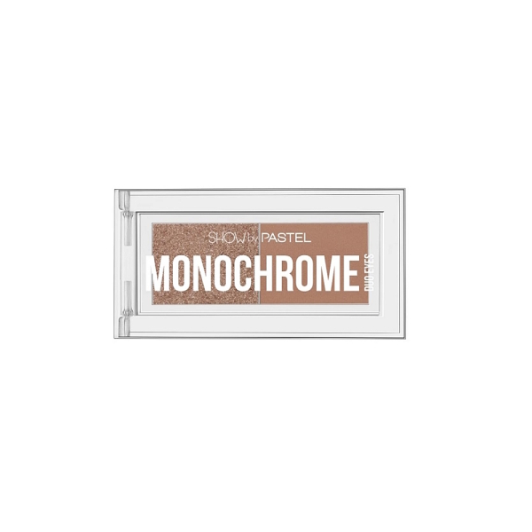 Pastel Show By Pastel Monochrome Eyeshadow 2x1.3g No:22 Mocha Latte - 1