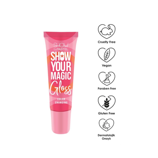 Pastel Show By Pastel Show Your Magic Renk Değiştiren Dudak Parlatıcı 9ml - 2