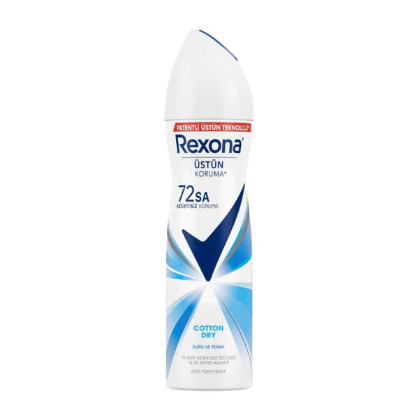 Rexona Üstün Koruma Cotton Dry Kuru & Ferah Anti-Perspirant Deodorant 150ml - 1