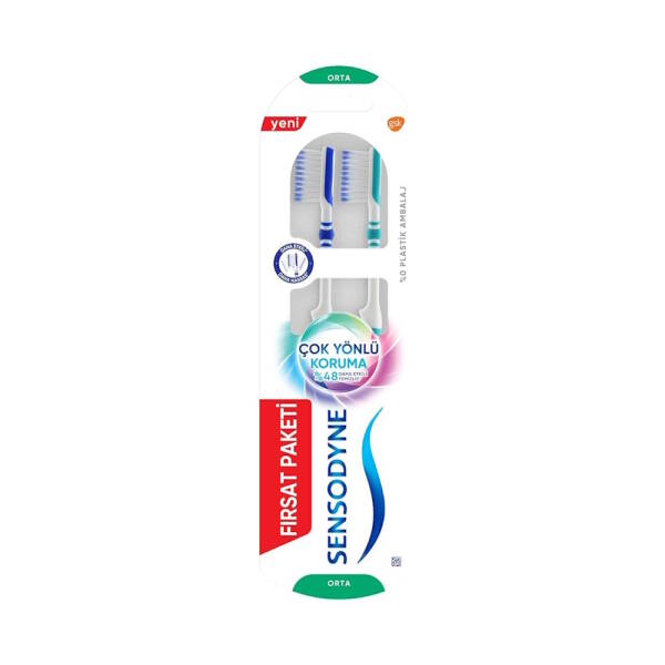 Sensodyne Çok Yönlü Koruma Diş Fırçası İkili Paket - 1