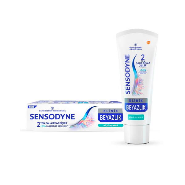 Sensodyne Klinik Beyazlık Güçlü Diş Minesi Diş Mac - 1