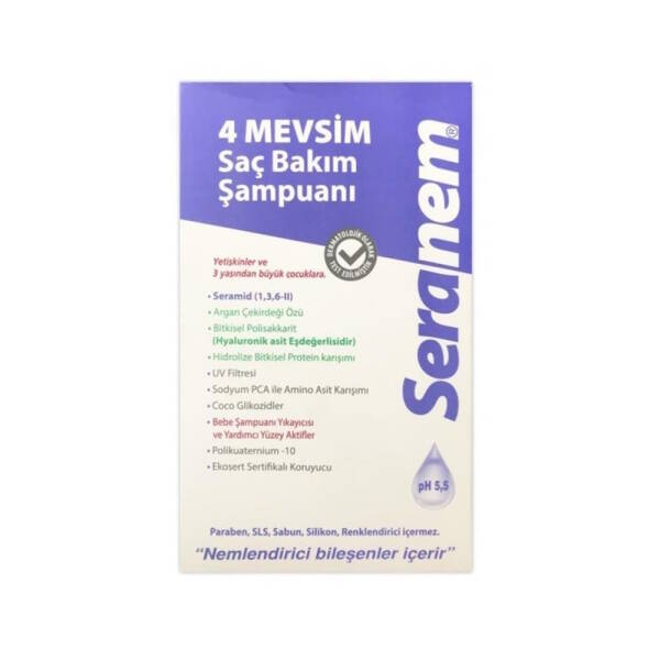 Seranem 4 Mevsim Saç Bakım Şampuanı 300ml - 1