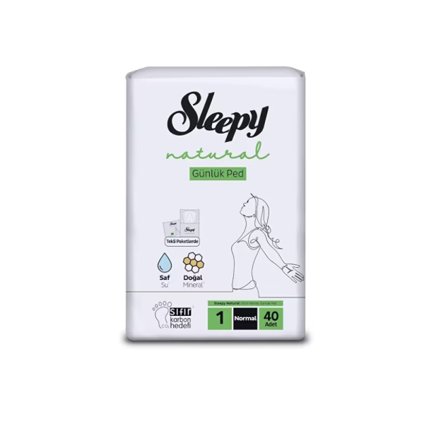 Sleepy Natural Pantyliner No:1 Normal 40 Adet - 1