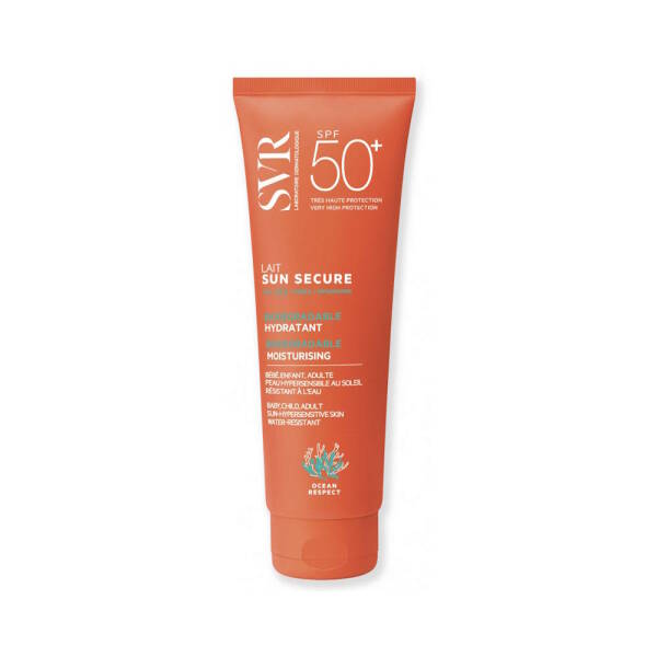 SVR Sun Secure Lait Bebek Çocuk ve Yetişkinler İçin Güneş Koruyucu SPF50+ 250ml - 1