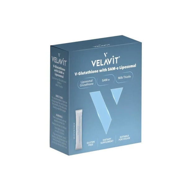 Velavit V-Glutathione With SAM-e Liposomal 30 Stick Takviye Edici Gıda - 1