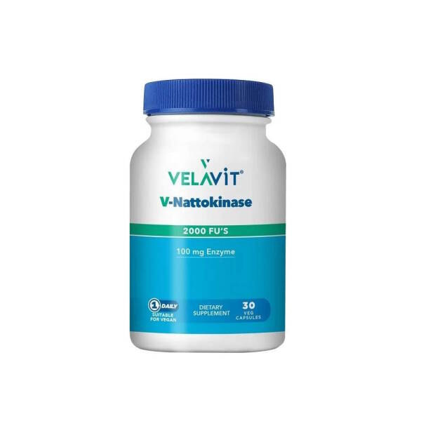 Velavit V-Nattokinase 30 Kapsül - 1