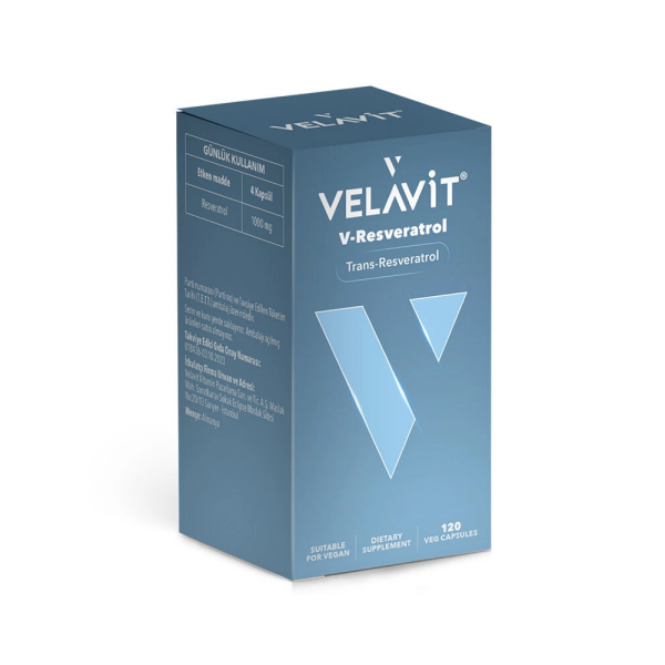 Velavit V-Resveratrol 120 Kapsül - 1