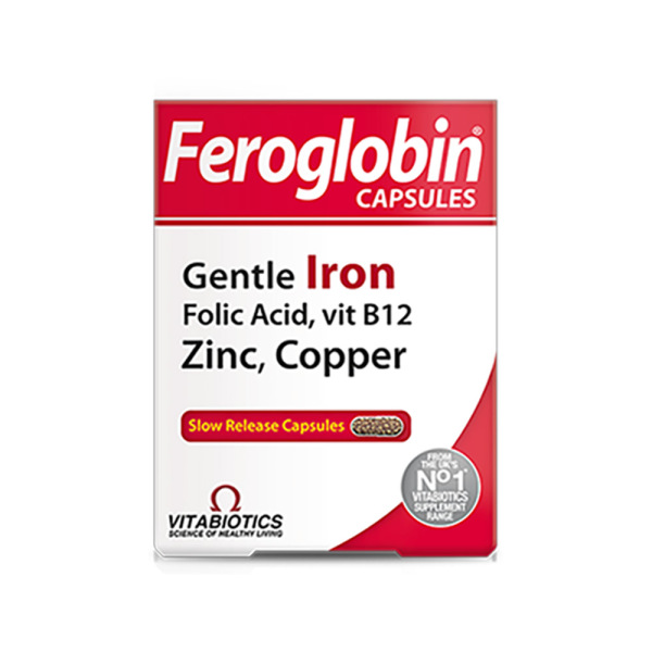 Vitabiotics Feroglobin Gentle Iron 30 Kapsül - 1