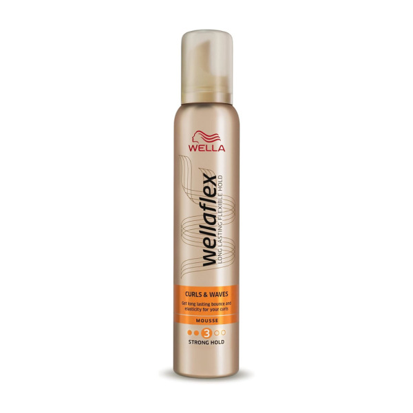 Wella Wellaflex Curls and Waves Strong Hold Saç Köpüğü 200ml - 1