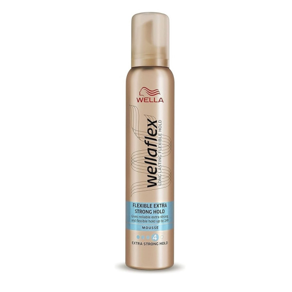 Wella Wellaflex Flexible Extra Strong Hold Saç Köpüğü 200ml - 1