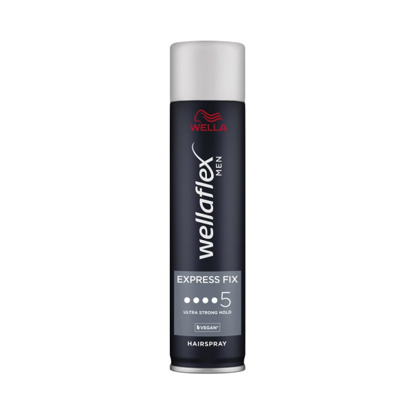 Wella Wellaflex Men Express Fix Ultra Strong Hold Saç Spreyi 250ml - 1