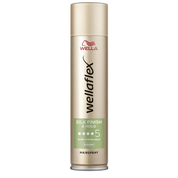 Wella Wellaflex Silk Finish and Hold Ultra Strong Hold Saç Spreyi 400ml - 1